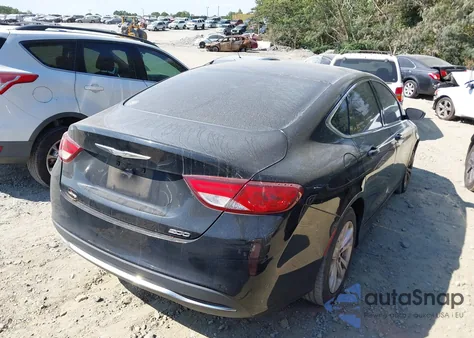 2016 Chrysler 200 Limited z USA, uszkodzony, nr VIN 1C3CCCAB5GN157272